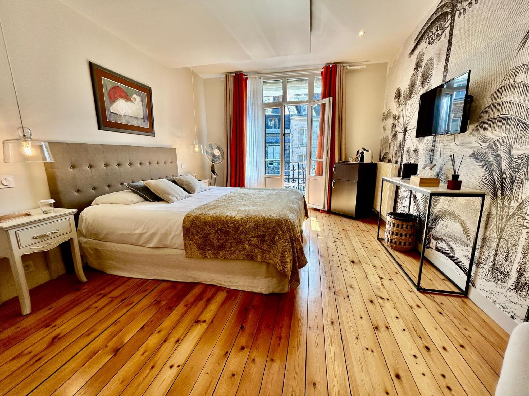 Chambre Romeo Ou Juliette Bed & Breakfast Honfleur Exterior foto