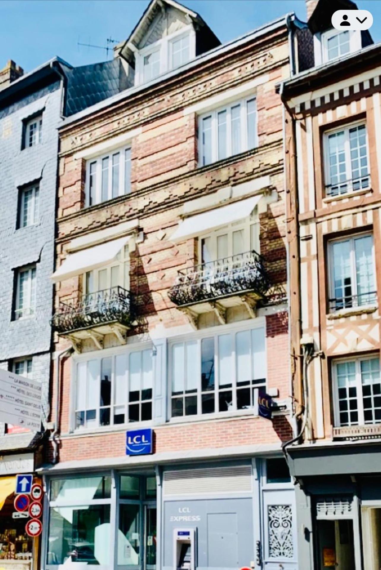 Chambre Romeo Ou Juliette Bed & Breakfast Honfleur Exterior foto